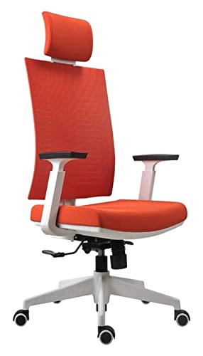 LiChA Bürostuhl Boss Chair Lift Drehstuhl Computerstuhl Ergonomischer Mesh-Tisch und Stuhl Arbeitsstuhl Gaming-Stuhl Stuhl (Farbe: Rot, Größe: freie Größe) erforderlich von LiChA