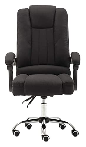 LiChA Bürostuhl Bürostuhl Computerstuhl Ergonomischer Stuhl Liegestuhl Bürostuhl Computerstuhl Videospielstuhl mit hoher Rückenlehne Stuhl (Farbe: Schwarz) erforderlich von LiChA