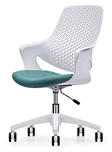 LiChA Bürostuhl Bürostuhl Drehstuhl Computerstuhl Samtkissen Schwammsitz Verstellbarer Arbeitsstuhl Gaming-Stuhl Stuhl (Farbe: Weiß) erforderlich von LiChA