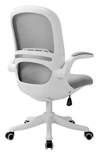 LiChA Bürostuhl Computerstuhl Büroschreibtischstuhl Rückenlehne Spielkissensitz Lernstuhl Arbeitsstuhl Ergonomie Chefsessel Stuhl (Farbe: Grau) erforderlich von LiChA
