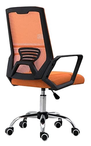 LiChA Bürostuhl Computerstuhl Ergonomischer Konferenzbürostuhl Netzgepolsterter Sitzliftstuhl Rückenlehne Spielstuhl Stuhl (Farbe: Orange) erforderlich von LiChA