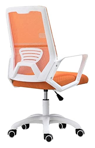 LiChA Bürostuhl Computerstuhl Ergonomischer Netzsitz Arbeitsstuhl Chefsessel Höhenverstellbarer Büroschreibtischstuhl Spielstuhl Stuhl (Farbe: Orange) erforderlich von LiChA