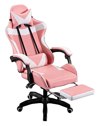 LiChA Bürostuhl E-Sport-Stuhl Spielstuhl Ergonomischer Computerstuhl Boss-Stuhl Tisch mit hoher Rückenlehne und Stuhlkissensitz Boss-Stuhl Stuhl (Farbe: C) erforderlich von LiChA