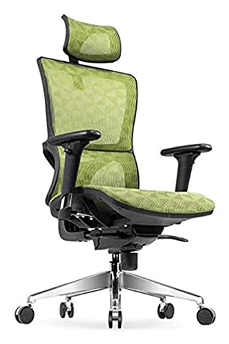 LiChA Bürostuhl E-Sportstuhl Chefstuhl Computerstuhl Chefsessellift Ergonomischer Bürostuhl Armlehnensitzstuhl (Farbe: Grün) erforderlich von LiChA