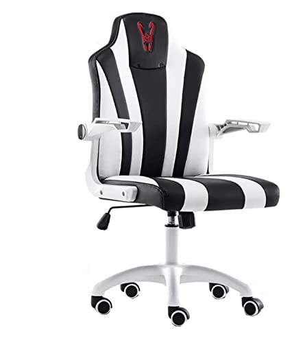 LiChA Bürostuhl E-Sportstuhl Ergonomischer Leder-Computertisch und Sessellift Drehstuhl Rückenlehne Chefbürostuhl Spielstuhl Stuhl (Farbe: A) erforderlich von LiChA