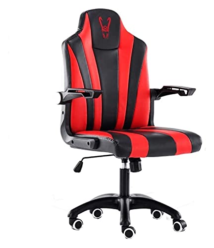 LiChA Bürostuhl E-Sportstuhl Ergonomischer Leder-Computertisch und Sessellift Drehstuhl Rückenlehne Chefbürostuhl Spielstuhl Stuhl (Farbe: B) erforderlich von LiChA