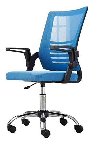 LiChA Bürostuhl Ergonomie Haushalt Bürostuhl Spielstuhl Computerstuhl Drehbarer Handlauf Hebeverstellung Chefsessel Stuhl (Farbe: Blau) erforderlich von LiChA