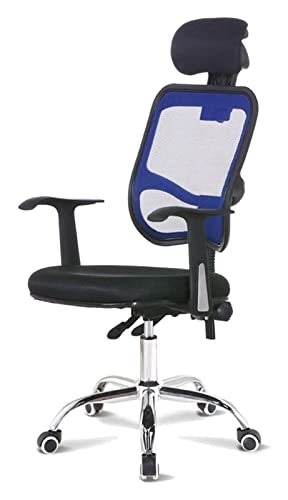 LiChA Bürostuhl Ergonomischer Büroschreibtisch und Stuhl Netzstuhl Stuhl mit hoher Rückenlehne Computerstuhl Sitz Lordosenstütze Spielstuhl Stuhl (Farbe: Blau) erforderlich von LiChA