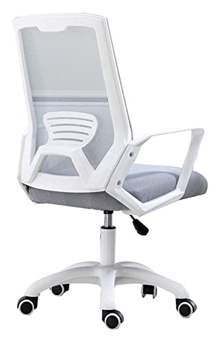 LiChA Bürostuhl Ergonomischer Bürostuhl Bürostuhl Integrierte Rückenlehne Computerstuhl Lift Rotierender Spielstuhl Arbeitsstuhl Stuhl (Farbe: Grau) erforderlich von LiChA