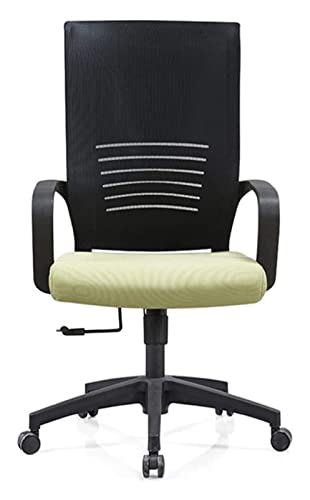 LiChA Bürostuhl Ergonomischer Bürostuhl Bürostuhl Netzcomputerstuhl Hebestuhl Gepolsterter Sitz Rückenlehne Spielarbeitsstuhl Stuhl (Farbe: Grün, Größe: Freie Größe) erforderlich von LiChA