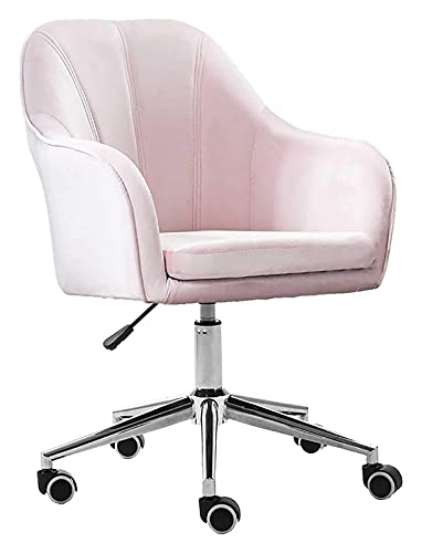 LiChA Bürostuhl Ergonomischer Computertisch und Stuhl Bürostuhl Roll- und Drehstuhl mit Verstellbarer Rückenlehne Arbeitsstuhl Stuhl (Farbe: Rosa) erforderlich von LiChA