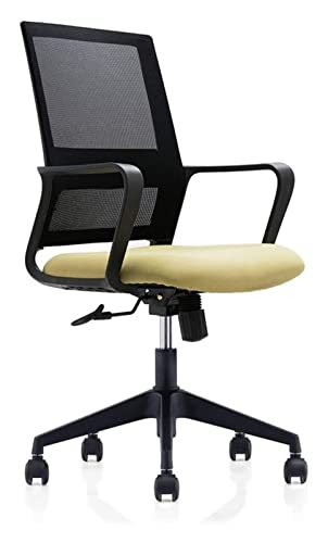 LiChA Bürostuhl Mesh-Büroschreibtischstuhl Computerstuhl Spielstuhl mit hoher Rückenlehne Metalldesignrahmen Hebedrehstuhl Arbeitsstuhl Stuhl (Farbe: Grün) erforderlich von LiChA