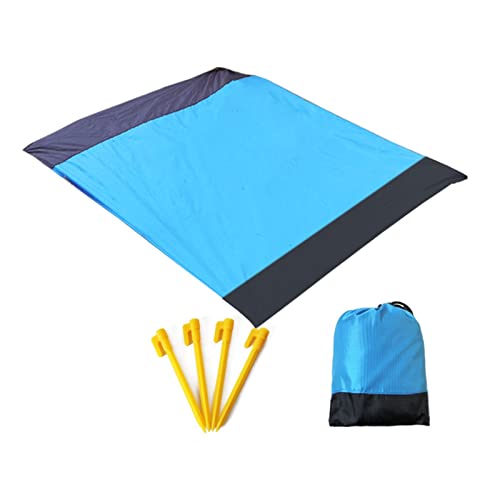 LiChA Camping Beach Blanket Portable Blankets Lightweight Picnic Blankets Large Sandproof Waterproof Beach Mat Outdoor Blanket for Beach Travel Picnic Including von LiChA