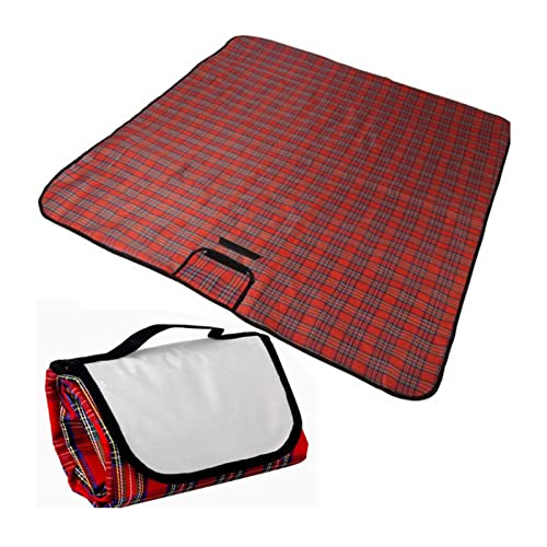 LiChA Camping Picnic Blanket Outdoor Blanket Waterproof Sandproof Foldable Blankets Extra Large Picnic Mat for Beach HikGrass Widely Used for Outdoor von LiChA
