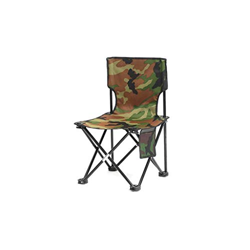 LiChA Folding Stool Fishing Chair, Outdoor Leisure Portable Fishing Chair Camouflage von LiChA