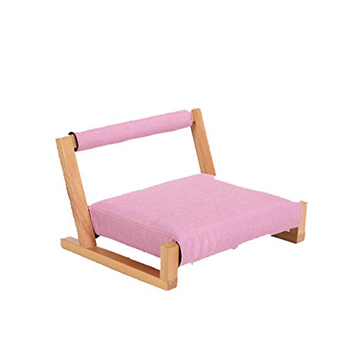 LiChA Sonnenliege mit Rückenstütze, traditioneller Tatami-Boden, beinloser Stuhl, Sitzkissen, wie abgebildet, rote Farbe erforderlich von LiChA