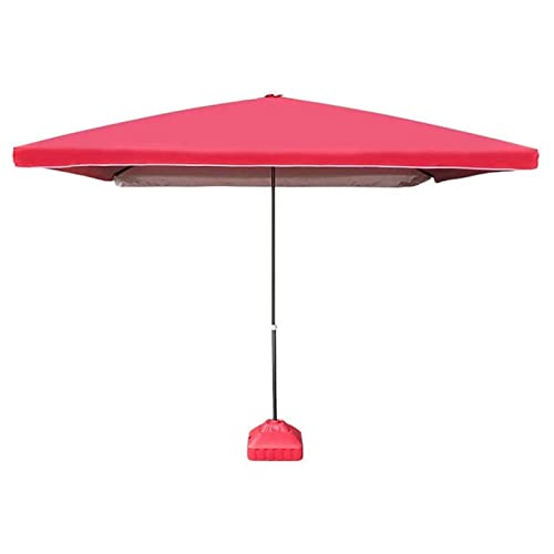LiJJi 9Ft Square Portable Patio Outside Market Umbrella for Outdoor Table Deck Garden,Beach Umbrella Sun Shelter Outdoor Outdoor Parasols von LiJJi