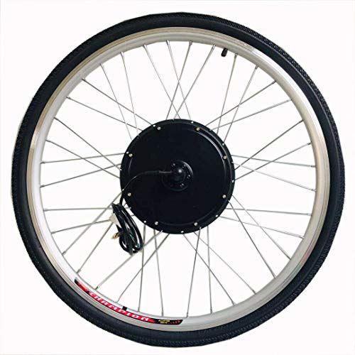28" 36V/ 48V 250W/ 500W/ 800W/ 1000W Umrüstsatz für E-Bike-Hinterradnaben E-Bike-Motor-Kit mit LCD (LCD enthalten, 48V 1000W) von LianDu