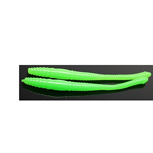Libra Lures Dying Worm Käse 026-hot Apple Green Limited Edition von Libra Lures