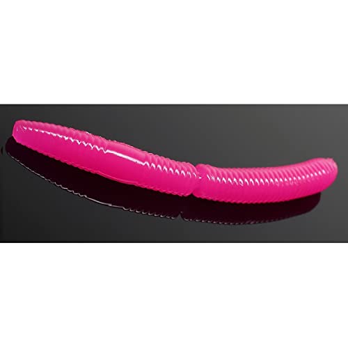 Libra Lures Fatty D´Worm 6,5cm - hot pink - 10Stück | Creaturebait von Libra Lures