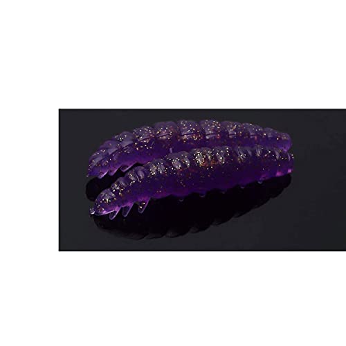 Libra Lures Larva Käse 4.5cm 020-purple with Glitter von Libra Lures
