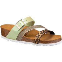 LICO Damen Pantolette Natural Glitter von Lico