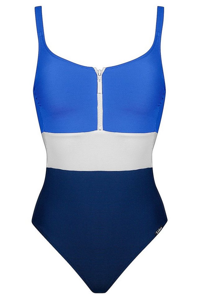 Lidea Badeanzug Contrast Color Blocking Dessin Medium Support wattierte Cups von Lidea