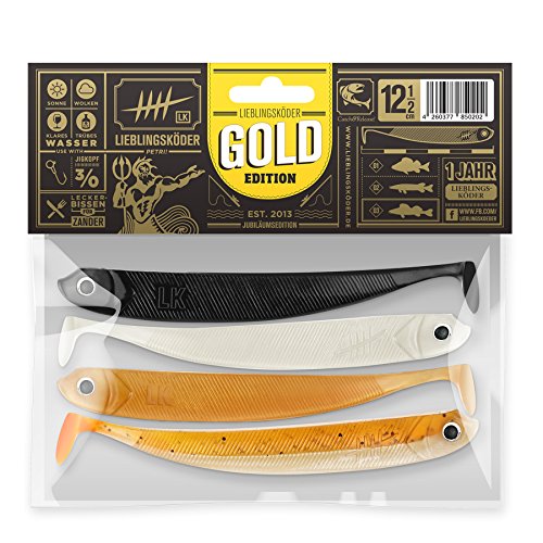 Lieblingsköder Gummifisch Gold Edition 12,5 cm Lieblingsköder Gummifisch Gold Edition 12,5 cm von Lieblingsköder