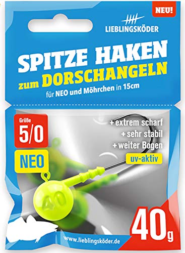 Lieblingsköder Spitze Haken Neo Gr.5/0 40g Lieblingsköder Spitze Haken Neo Gr.5/0 40g von Lieblingsköder