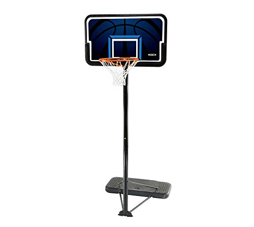 Lifetime Basketballkorb mit Ständer für Kinder & Erwachsene | Höhenverstellbare Basketballanlage 228-304 cm Schwarz von LIFETIME