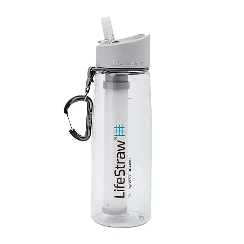 LifeStraw Trinkflasche 0.7l Kunststoff 006-6002143 2-Stage clear von LifeStraw