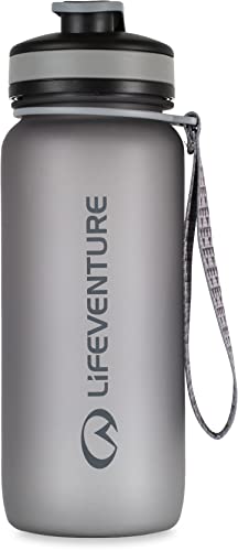 Lifeventure 650ml Tritan Wasserflasche für Fitness, Wandern, Camping, Outdoor-Sport, aus BPA-freiem Material, auslaufsicher, Flip-Top-Deckel, mit Handgriff von Lifeventure