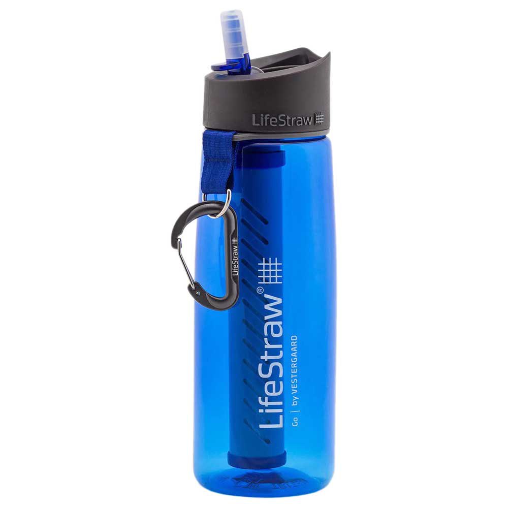 Lifestraw Go 650ml Water Filter Bottle Blau von Lifestraw