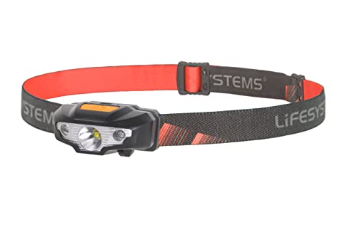 Lifesystems Intensität 155 Lumen wasserdicht LED-Kopftaschenlampe mit einstellbarem Abstrahlwinkel, verwendet einzelne AA-Batterie von Lifesystems