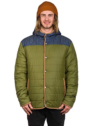 Light Herren Mens Jacket Coldster Technical Outerwear, Denim Green, XL von Light