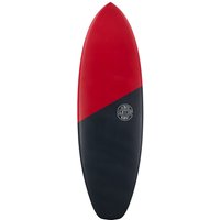 Light Hybrid Epoxy Future 6'2 Surfboard red von Light