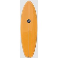Light Hybrid Plus Orange - Epoxy - Future 6'2 Surfboard uni von Light