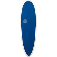 Light Minilog Epoxy Us+Future 7'4 Surfboard blue von Light