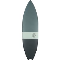 Light Truvalli Fish Epoxy Future 6'6 Surfboard grey von Light