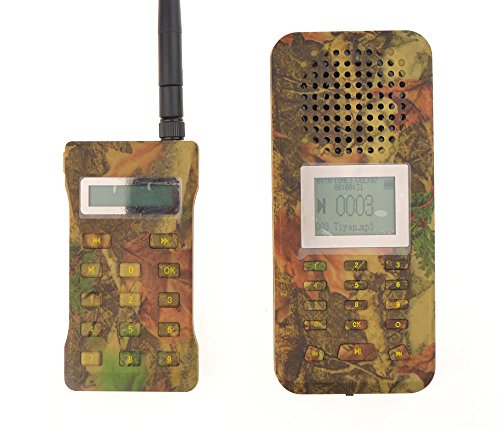 Likeblue Outdoor Jagd Vogelrufer Camouflage, MP3-Player, 20 W, Lautsprecher, LCD-Display, wiederaufladbarer Akku mit kabelloser Fernbedienung von VOEMPHI