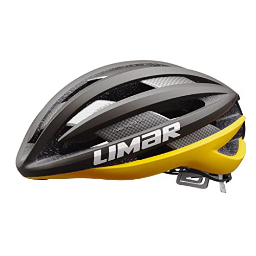 Limar Unisex-Erwachsene Air Pro Helm, schwarz/gelb, Einheitsgröße von Limar