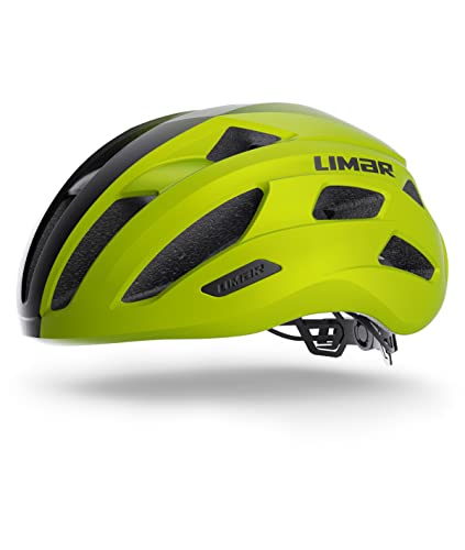 Limar Unisex – Erwachsene Helm Road Maloja, Limette, Größe M, Lime matt/schwarz, M von Limar