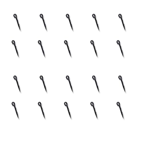 20 Stück Angelhaken, Köder, Stiche, Boilies, Nadeln, Maden, Maishaar, Karpfen, Feeder, Angelzubehör, Metallköder, Spikes von Limtula