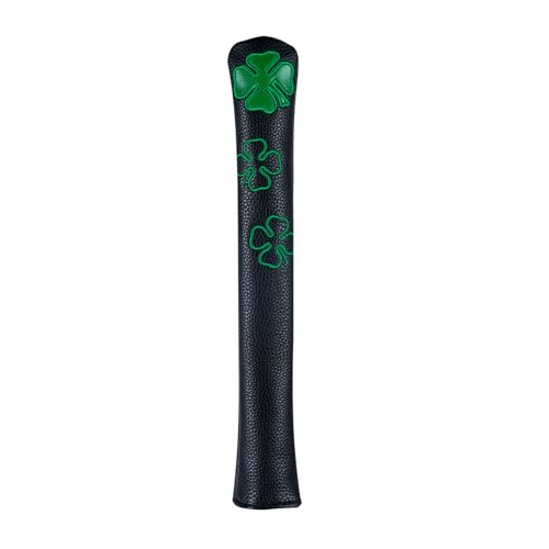 Alignment Stick Covers Leaf Pattern Rods Holder Case Waterproof PU Leather Alignment Stick Headcover Easy To Use von Limtula