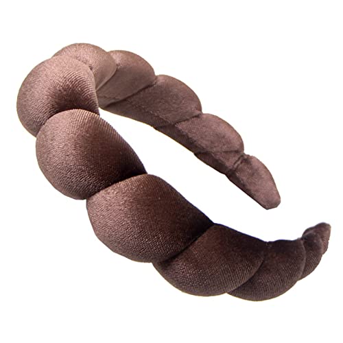 Geflochtenes Samt Stirnband Yoga Schweißband Stirnbänder Für Frauen Schwamm Haarband Slip Hautpflege Stirnband Stirnbänder Für Mädchen von Limtula