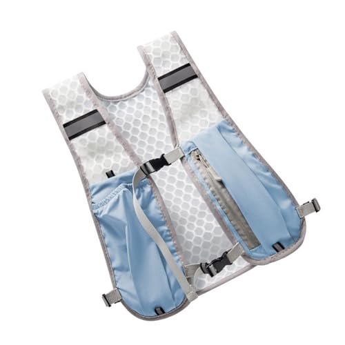 Laufrucksack, Weste, Tasche, Wanderrucksack, Wasserflaschenhalter, Lauf-Aufbewahrungstasche, Weste für Männer und Frauen, für Männer und Frauen, hydratisierter Wasserflaschenhalter von Limtula