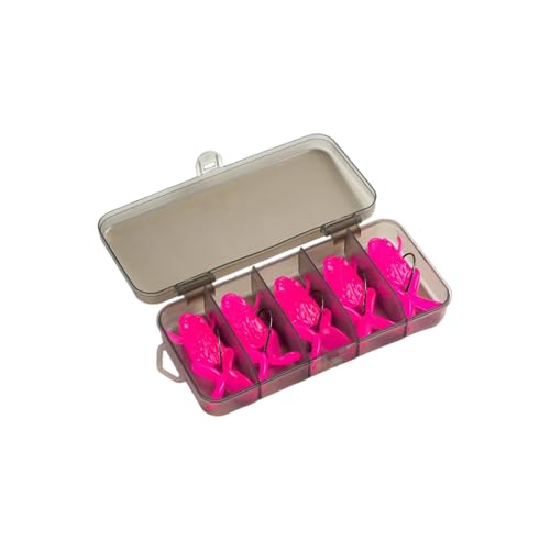 Limtula 5pcs Topwater Frösche Ködertitel Forellen Swimbait 3 7 cm/4 7 cm Künstliches Fischen Mit Haken Kurbelköder Weiche Köder Schwimmköder von Limtula