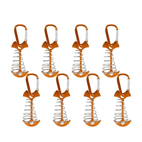 Limtula 8LOTS Winde Resistant Stakes Portables Zeltstifte Multifunktionelle Strandstifte Für Camping Enthusiasten Aluminiumlegierungen Einsätze von Limtula