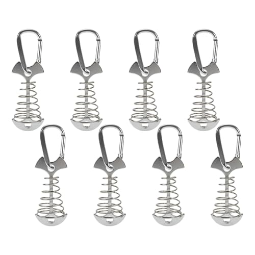 Limtula 8LOTS Winde Resistant Stakes Portables Zeltstifte Multifunktionelle Strandstifte Für Camping Enthusiasten Aluminiumlegierungen Einsätze von Limtula