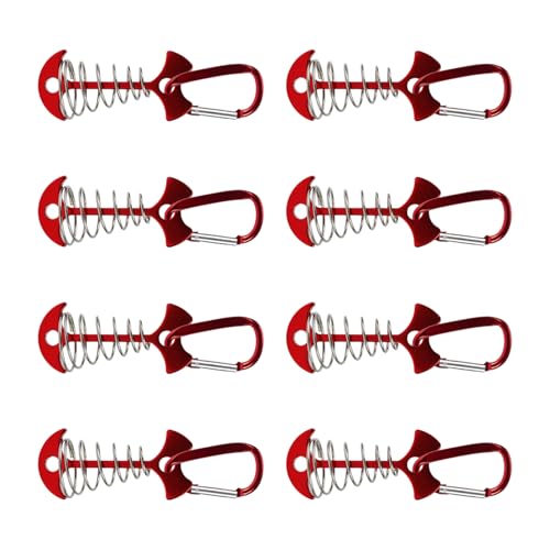 Limtula 8LOTS Winde Resistant Stakes Portables Zeltstifte Multifunktionelle Strandstifte Für Camping Enthusiasten Aluminiumlegierungen Einsätze von Limtula